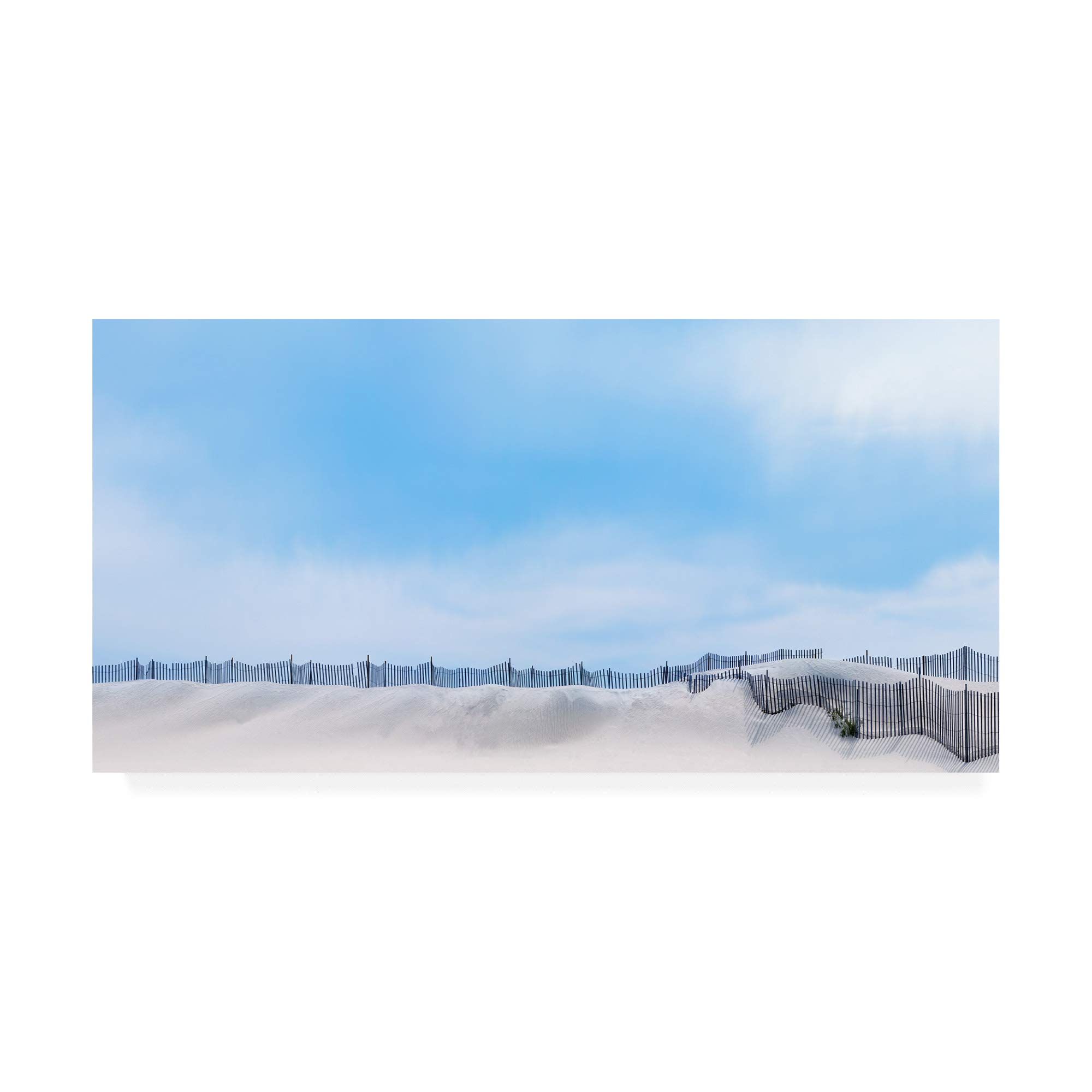 James Mcloughlin Beach Photography Wall Art Print - 10x19 Inches Coastal Decor for Living Room, Bedroom & Office - Trademark Fine Art Seascape Photo