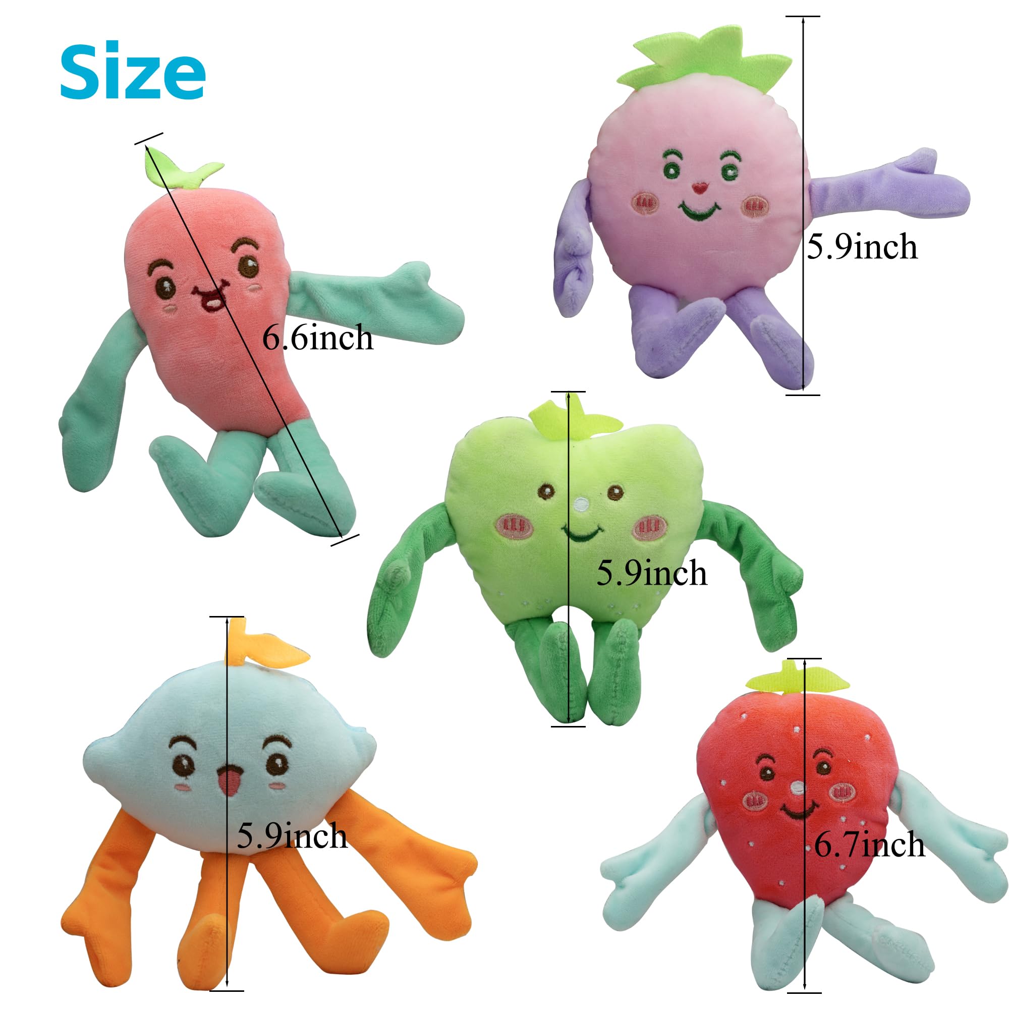 13 Pack Cute Carrot-Shaped Squeaky Dog Toys for Small Dogs & Puppies - Perfect for Chewing, Fetching, and Interactive Playtime