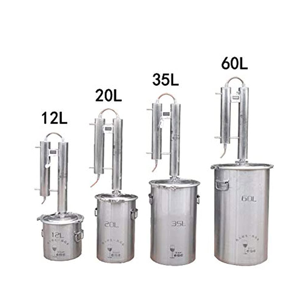 12L Home Brewing Equipment Kit - Water Wine Alcohol Distiller for Whiskey, Brandy & Moonshine | Perfect for DIY Distilling, Home Brewing & Craft Spirits Making