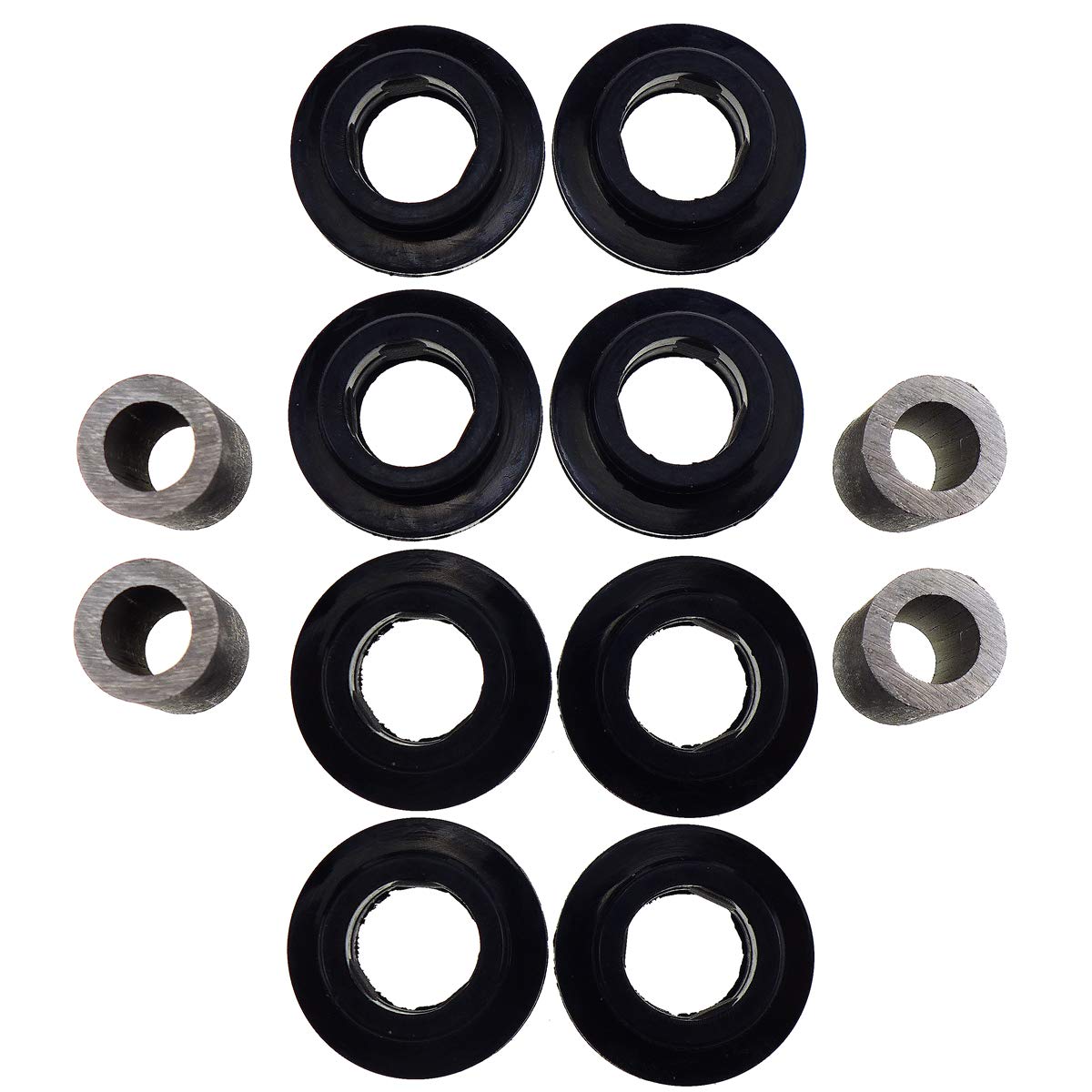 Arctic Cat Shock Bushing Kit - Lower Front & Rear Shock Bushings for Arctic Cat 250 300 375 400 454 500 650 Models (Part# 21-0001) - Perfect for ATV Suspension Repair & Off-Road Maintenance
