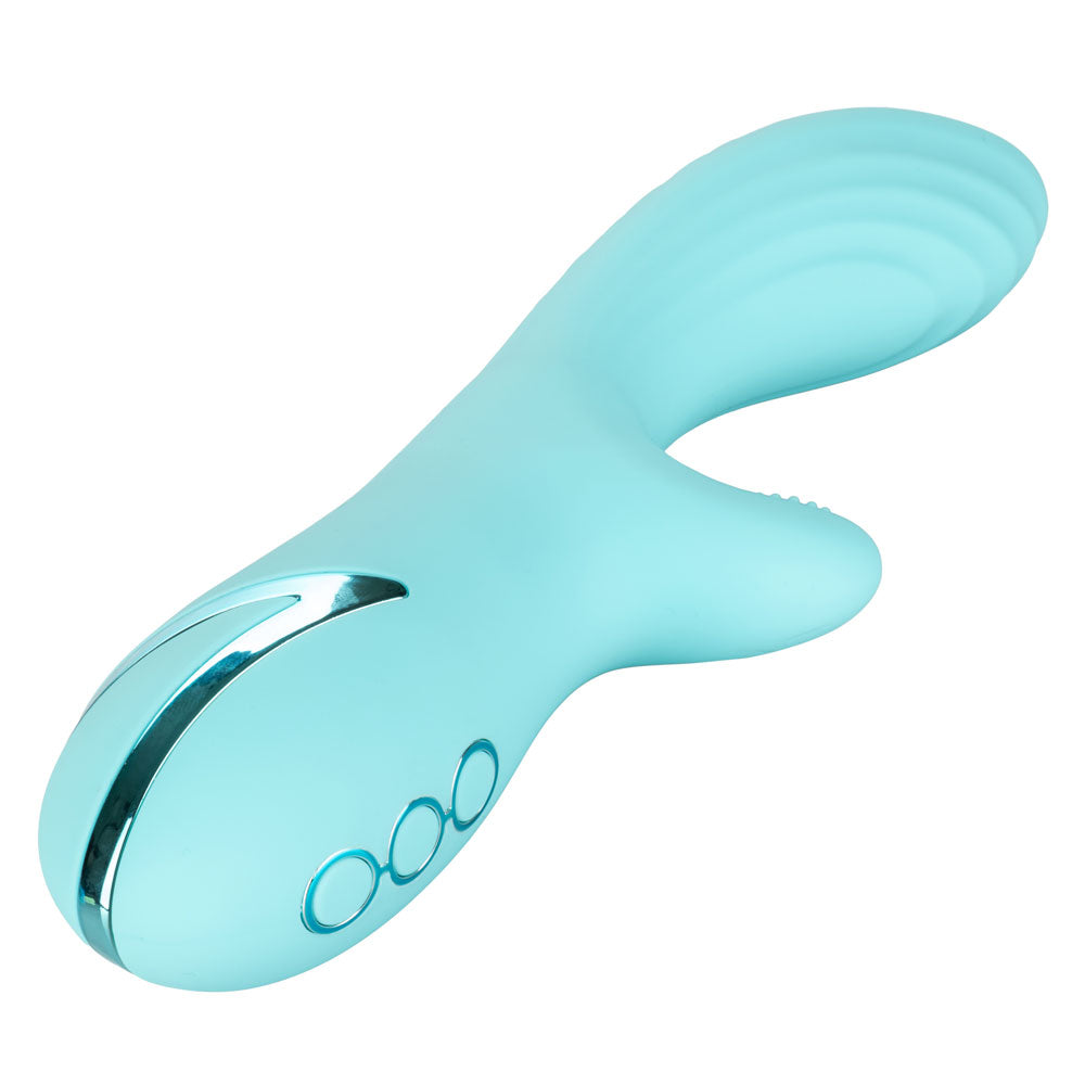 California Dreaming Catalina Climaxer Rotating Rabbit Vibrator - Powerful Dual Stimulation for Women - Perfect for Solo Play & Couples Intimacy
