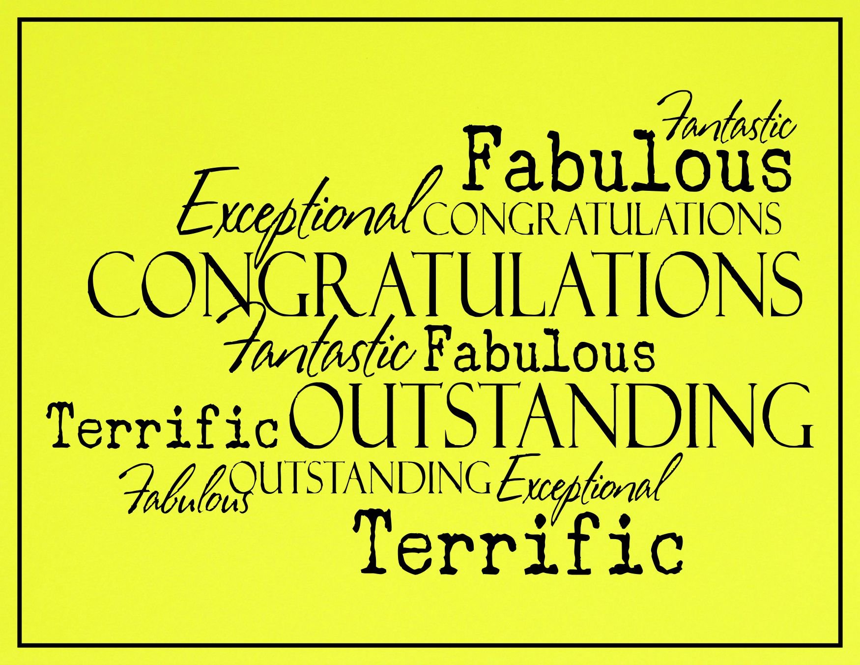 3000 Neon Yellow Fluorescent Cardstock Sheets - 4x6 Inches (4