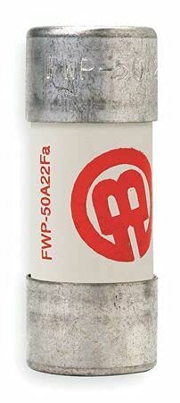FWP-63A22F 63A Fast Acting Ceramic Fuse - Cylindrical Semiconductor Fuse for Circuit Protection | Ideal for Electronics, Power Supplies & Industrial Equipment