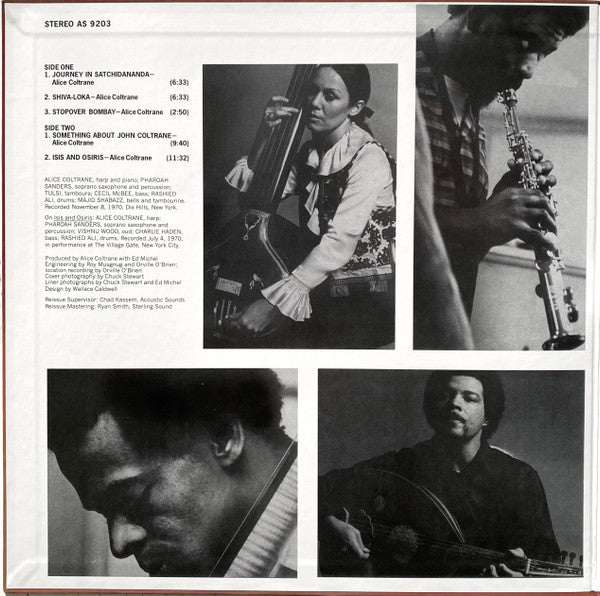 Alice Coltrane Featuring Pharoah Sanders - Spiritual Jazz Vinyl Record | Rare Collectible Music Album for Meditation & Yoga Sessions