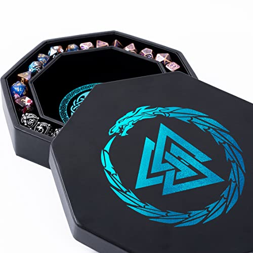 Blue Valknut Dragon