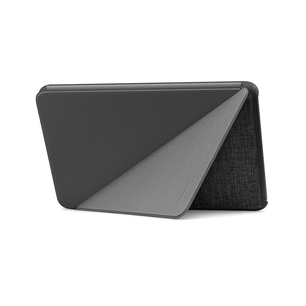Amazon Fire 7 Tablet (32GB, Black, No Ads) with Fabric Cover & 2-Pack Screen Protectors - Perfect for Reading, Streaming & Travel