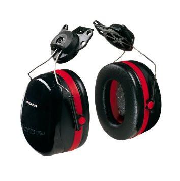 3M Optime 105 Hearing Protection Earmuffs - Noise Reducing Safety Ear Muffs for Shooting, Construction & Industrial Work - Attachable to Hard Hats & Helmets