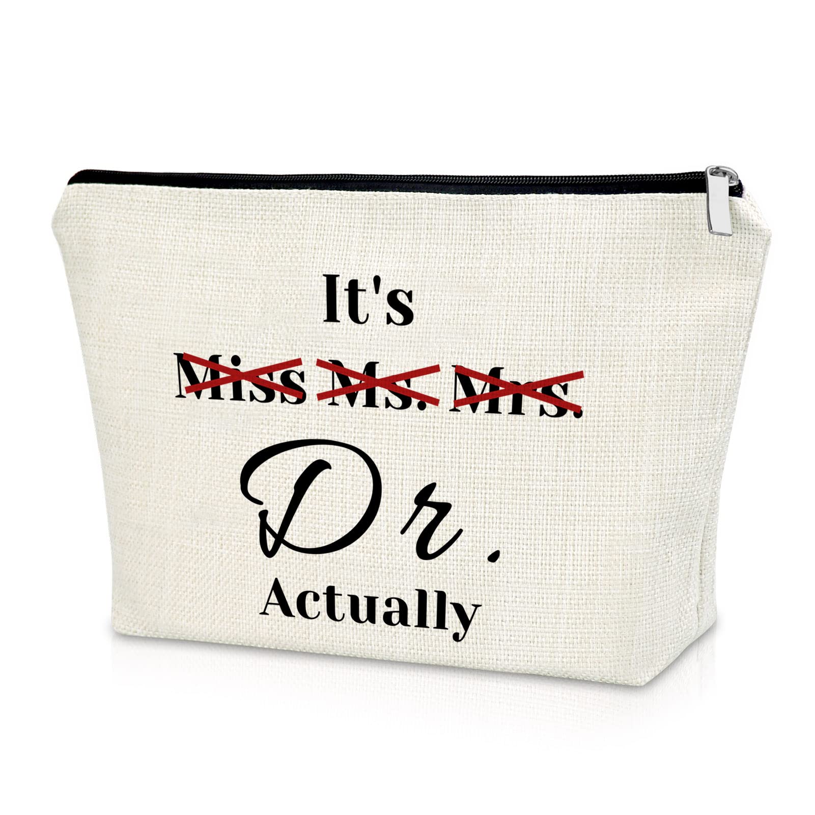Premium Sazuwu Makeup Bag - Perfect Doctor Gift for Appreciation, Retirement, Birthday & Graduation - Travel Cosmetic Pouch for Women - Ideal Thank You & Friendship Present for Medical Professionals