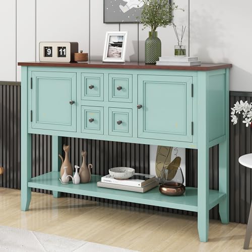 Retro Antique Blue
