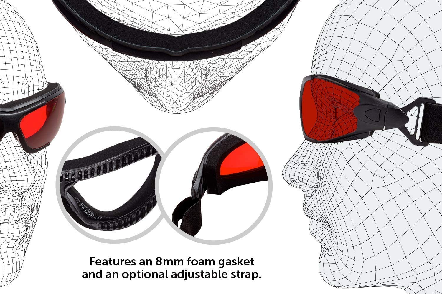 Blue Light Blocking Glasses for Better Sleep - Sleep Savior Deluxe Night Lenses for Bedtime & Screen Use
