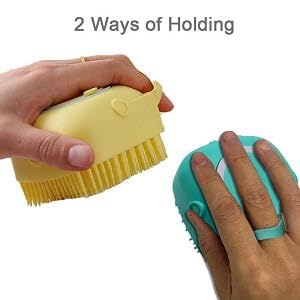 Premium Silicone Body Scrubber & Shampoo Dispenser Bath Brush - Exfoliating Massage Bath Tool for Men & Women | Perfect for Shower, Spa & Deep Cleaning