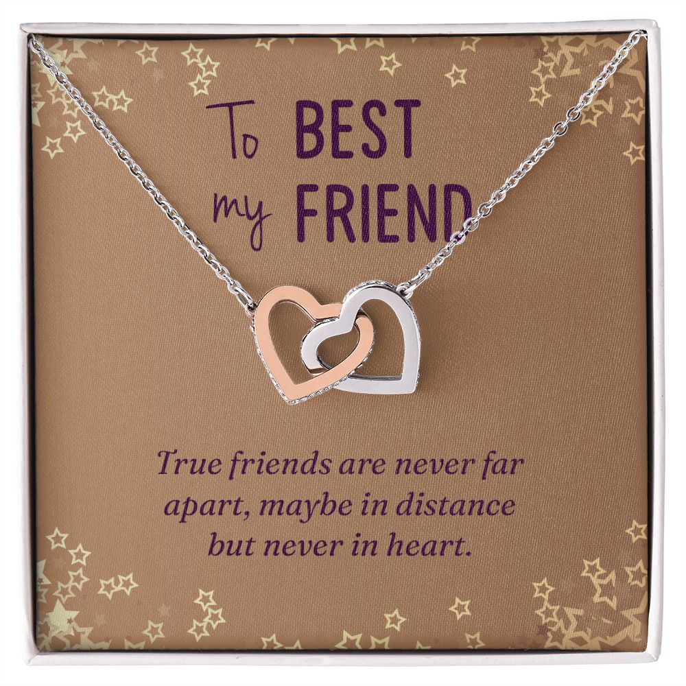 Best Friend Gifts for Women - Birthday Christmas Jewelry Necklace - Meaningful Friendship Present for Her - Perfect for Anniversaries, Graduation & Special Occasions