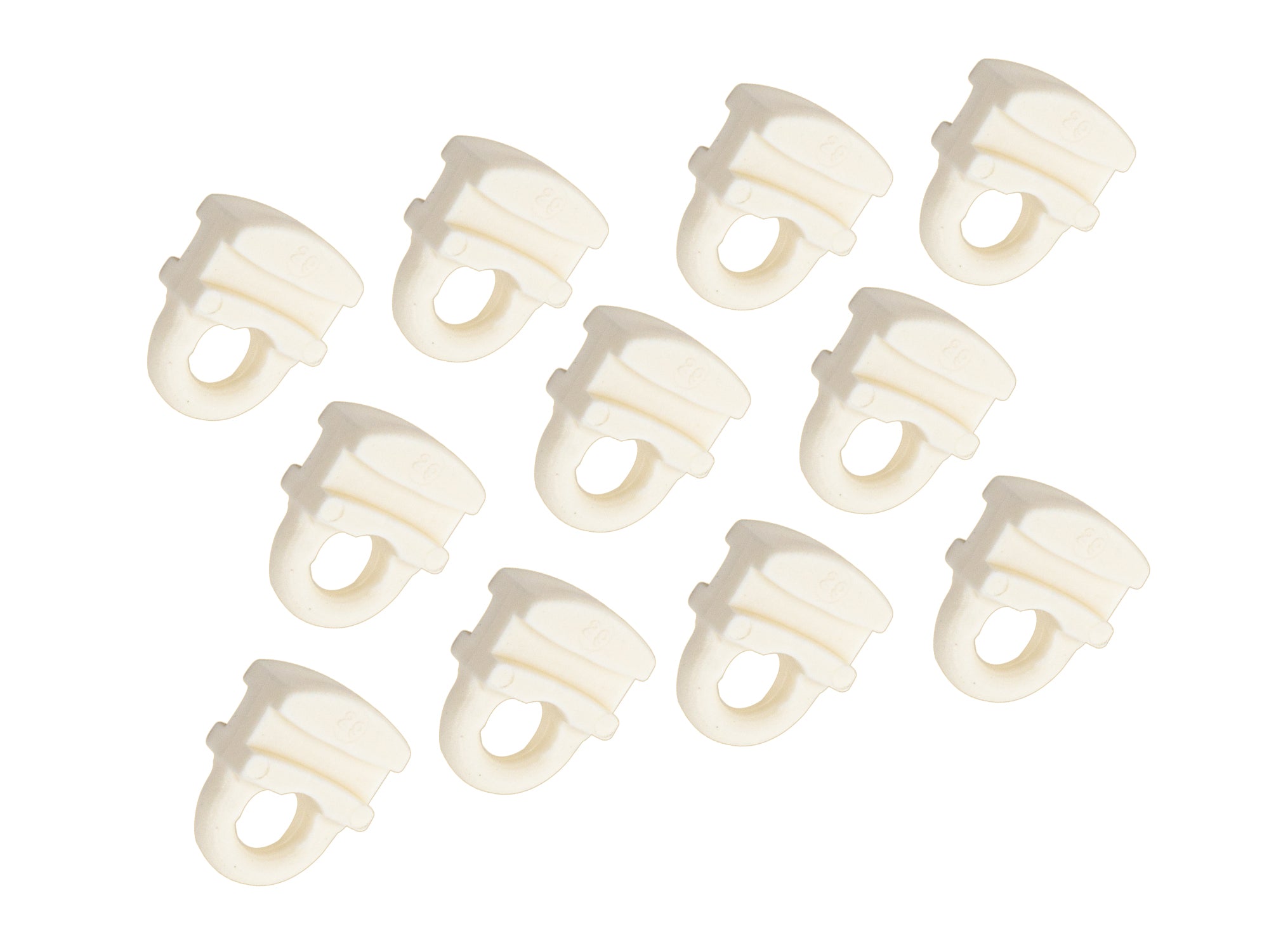Aftermarket Curtain Glider Set - 10 Pack Heavy Duty Replacement Sliders for Smooth Drapery & Curtain Tracks - Perfect for Living Room, Bedroom, and Office Window Treatments
