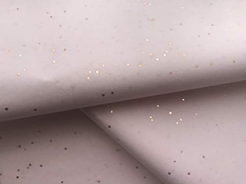Rose Gold Glitter on BLUSH