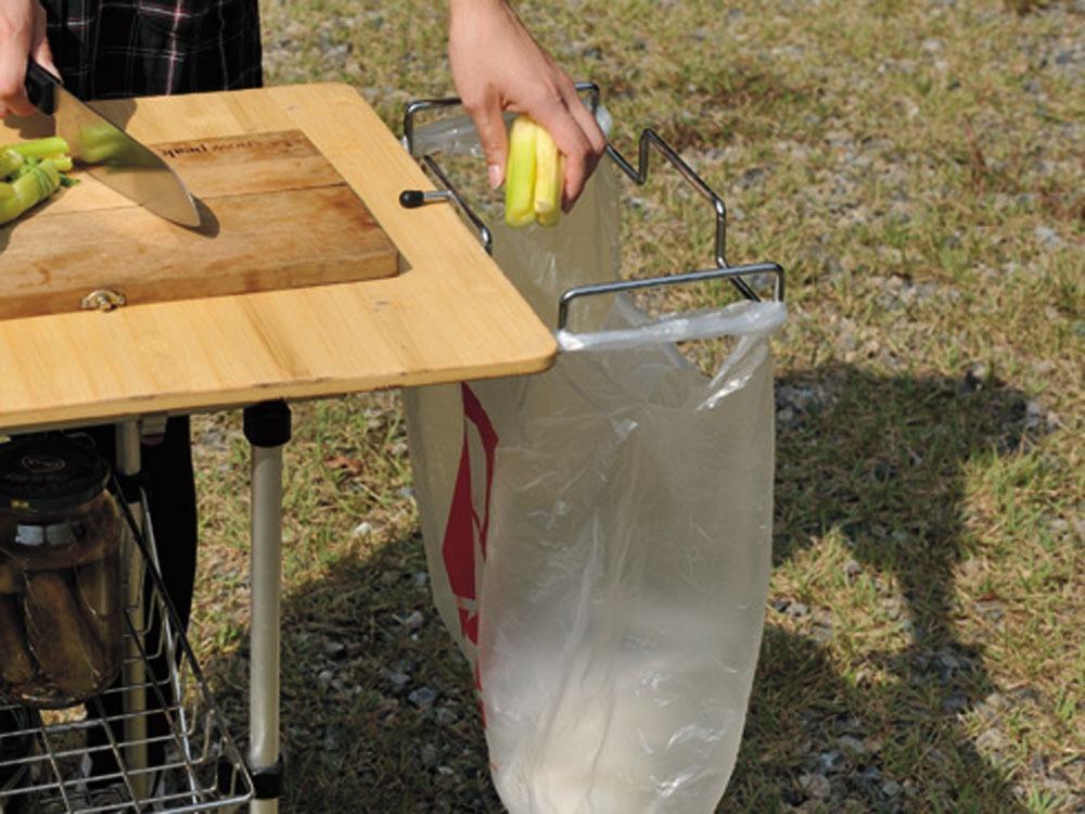 Stylish Garbage Frame - Durable & Decorative Trash Can Holder for Kitchen, Bathroom & Outdoor Use