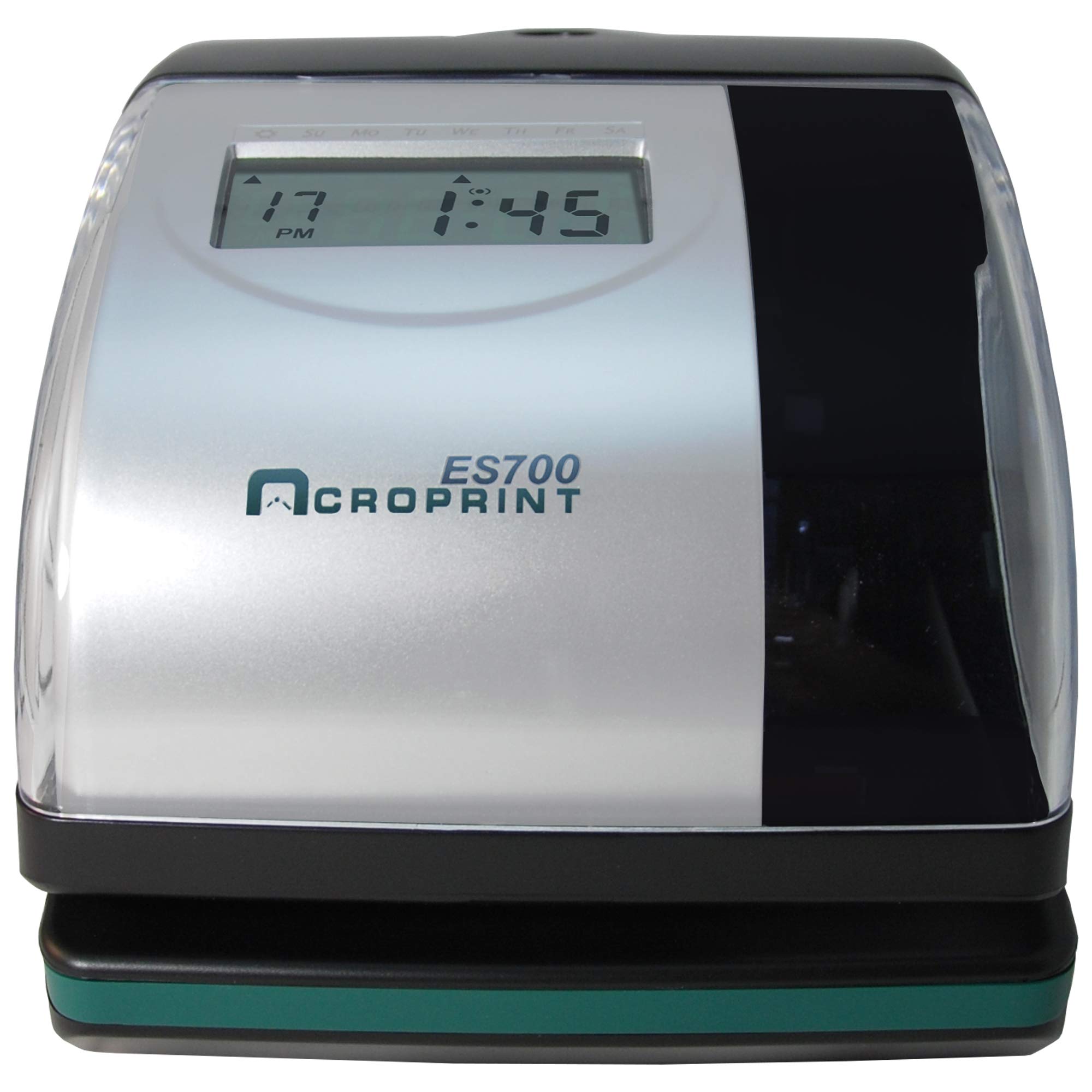 Acroprint ES700 Electronic Time Recorder with Battery Backup - 12/24 Hour Format, Left/Right-Hand Card Slot - Perfect for Offices, Schools & Small Businesses (Model 01-0182-000)