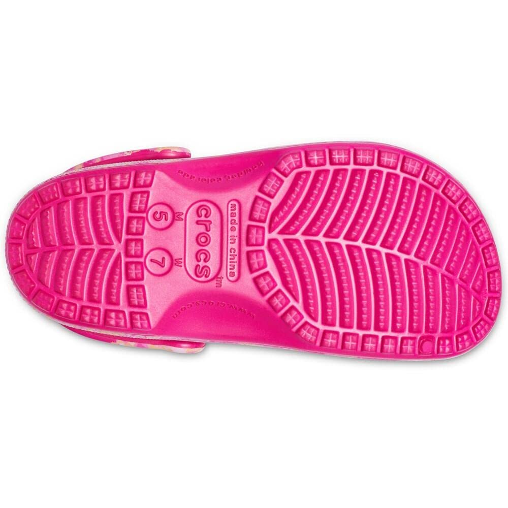 Crocs Classic Solar Rainbow Clogs - Comfortable & Lightweight Unisex Slip-On Shoes for Men & Women - Perfect for Beach, Pool, Garden & Casual Wear