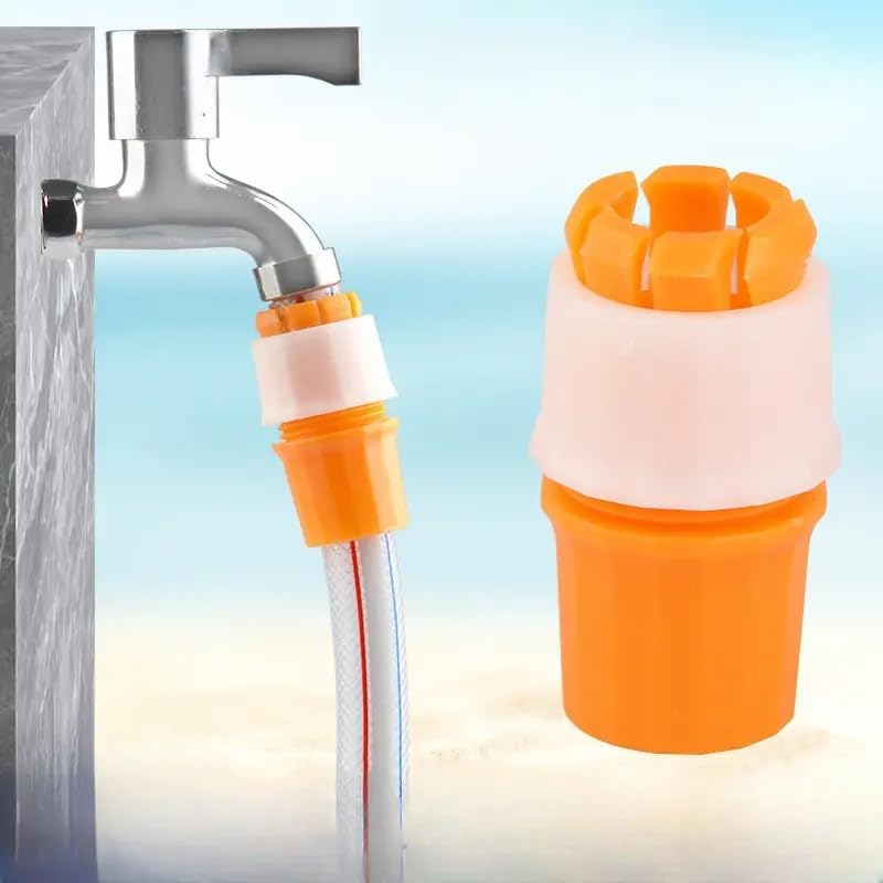Universal Water Pipe Connector Adapter - Tight Coupling for Mesh Hose, Kitchen Sink Filter & Water Filtration System Replacement Parts (2-Pack Multicolor) - Perfect for Home Plumbing, DIY Repairs & Appliance Maintenance