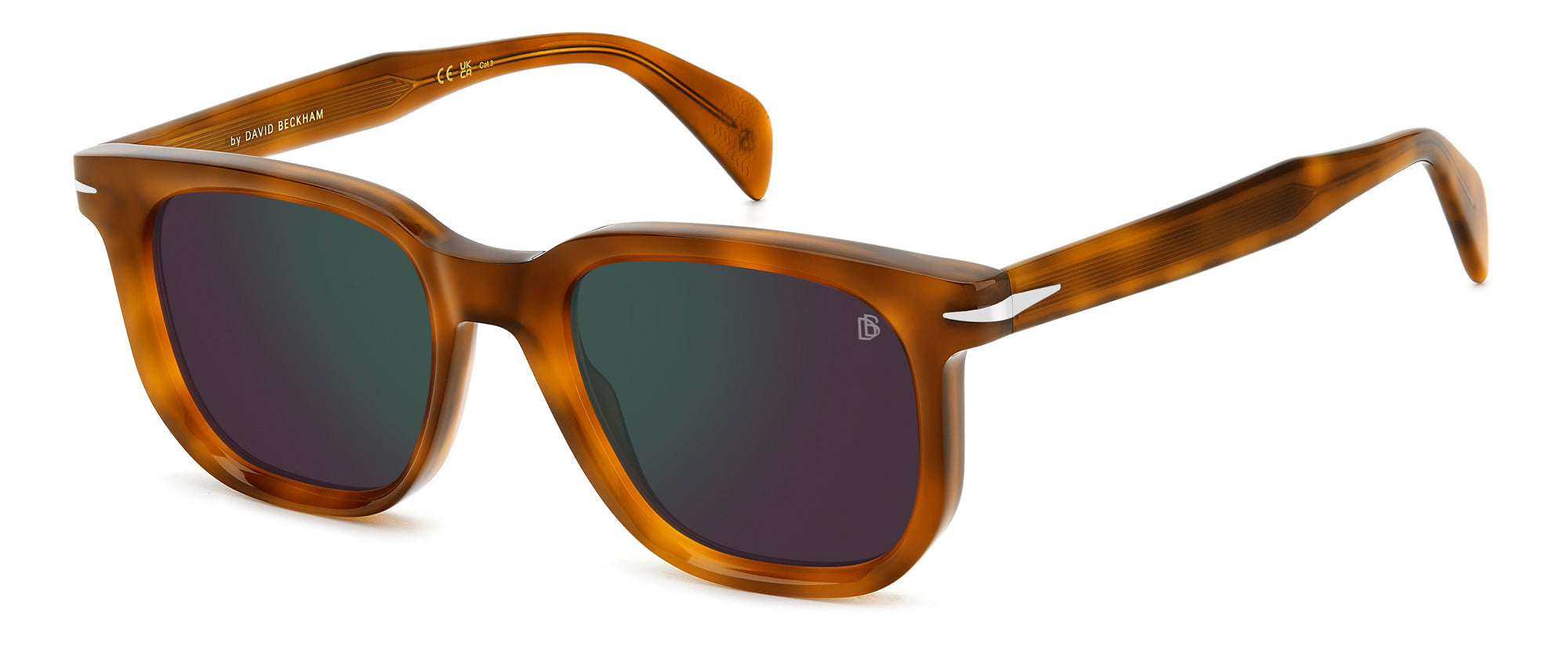 David Beckham DB7133/S Sunglasses - Polarized UV Protection Aviator Style for Men & Women - Perfect for Driving, Travel & Outdoor Activities