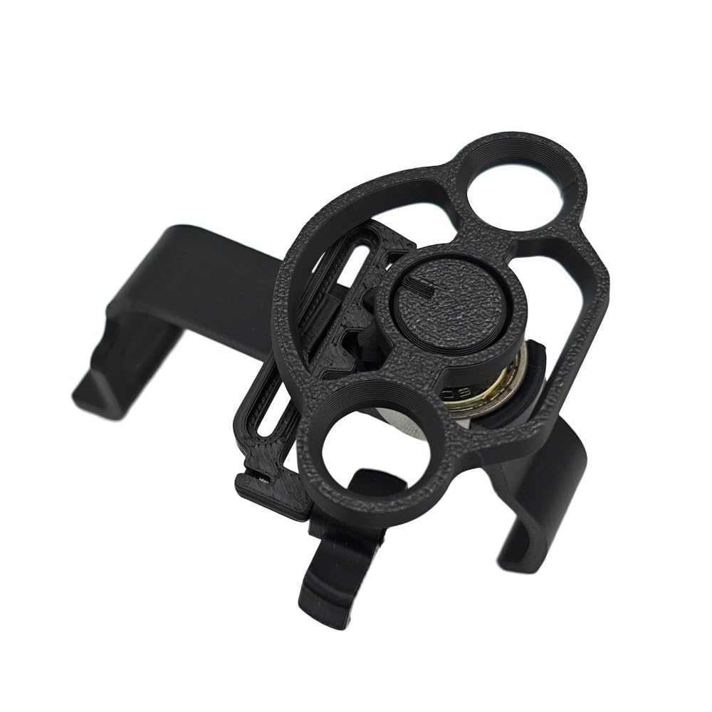PS5/PS5 Slim Replacement Mini Racing Wheel - USB Game Controller Accessory with Haptic Feedback & Modular Design (Black) - Perfect for Racing Games & Simulation Driving