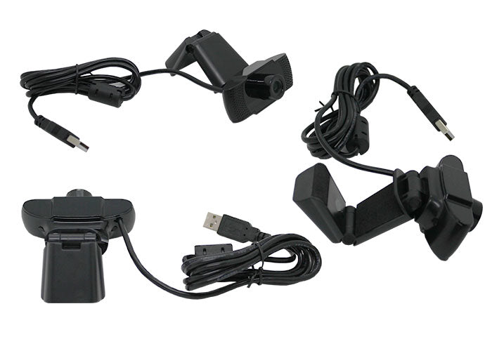 Elinz Full HD 1080P Webcam with Noise Cancelling Mic - USB 2.0 Plug & Play Web Camera for Laptop, Desktop PC - 30FPS Smooth Video for Zoom Meetings, Online Classes & Video Conferencing
