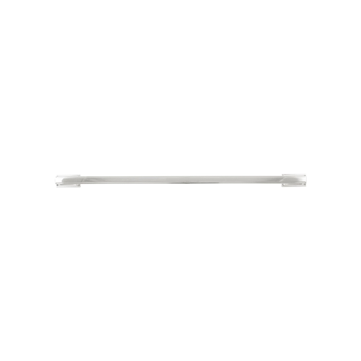 12 Inch Center to Center Brownstone Pull - Polished Nickel Finish Cabinet Handle for Kitchen & Bathroom Drawers