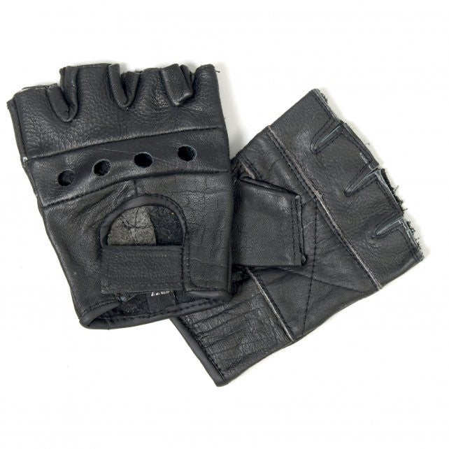 Stylish Fingerless Leather Gloves for Men & Women - Motorcycle Riding, Driving, Winter Fashion & Outdoor Activities