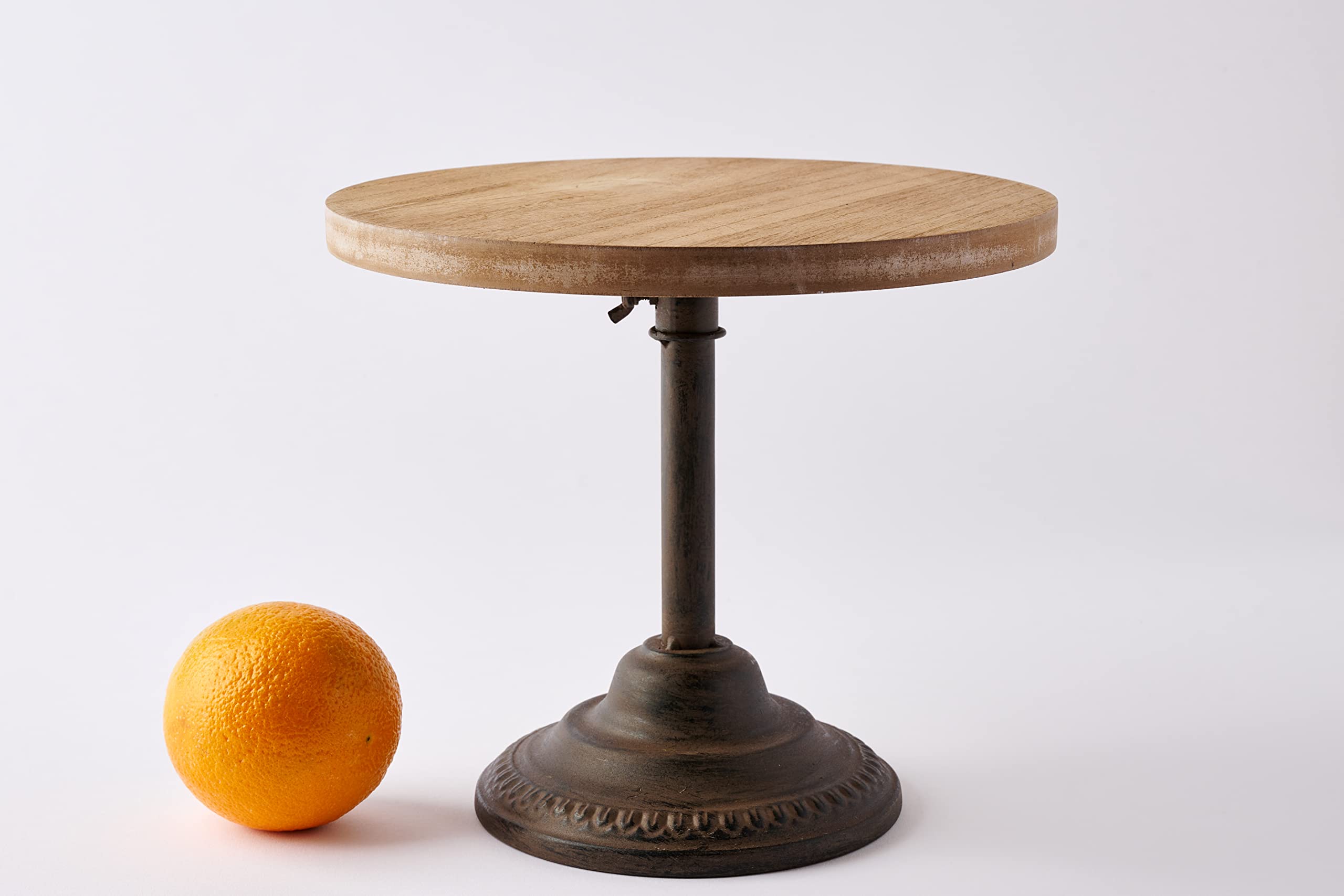 Mud Pie Wood and Iron Adjustable Server - 11