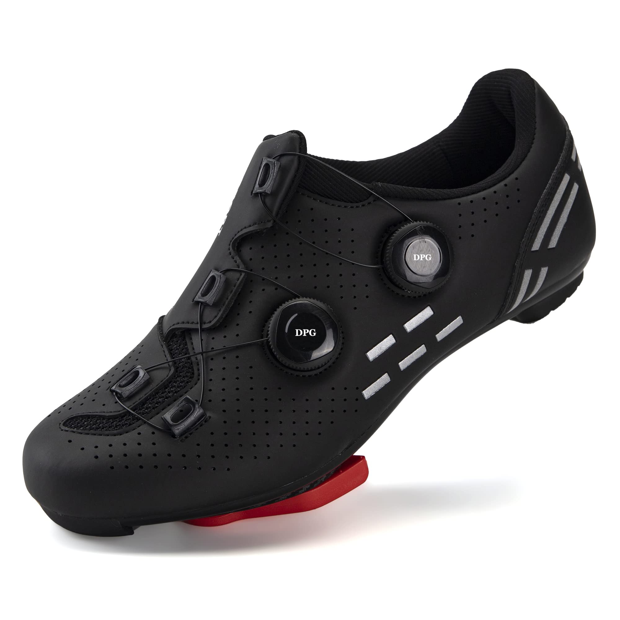 DBPUBG Men's & Women's Road Cycling Shoes - Peloton Compatible Bike Shoes for Indoor & Outdoor Training - Perfect for Spinning Classes, Road Biking, and Stationary Bike Workouts