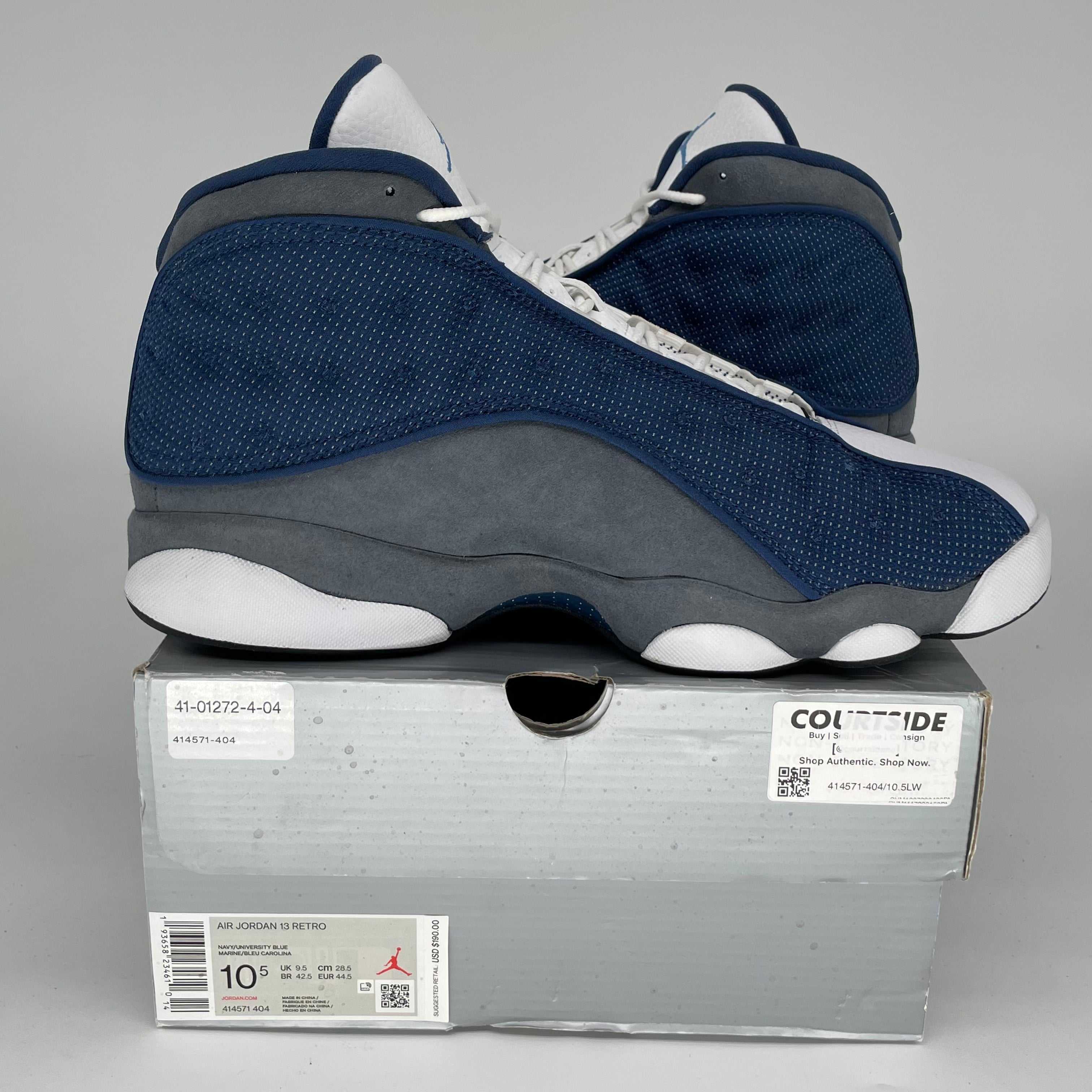 AIR JORDAN 13 FLINT Retro Basketball Shoes Men's Size 10.5 - 414571-404 | Authentic Sneakers for Streetwear & Basketball Games