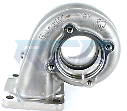 Borg Warner EFR 6258 & 6758 Turbocharger - Stainless Steel Turbine Housing, .80 A/R, Gated Twin Volute T4 - High Performance Turbo for Racing & Tuning Applications