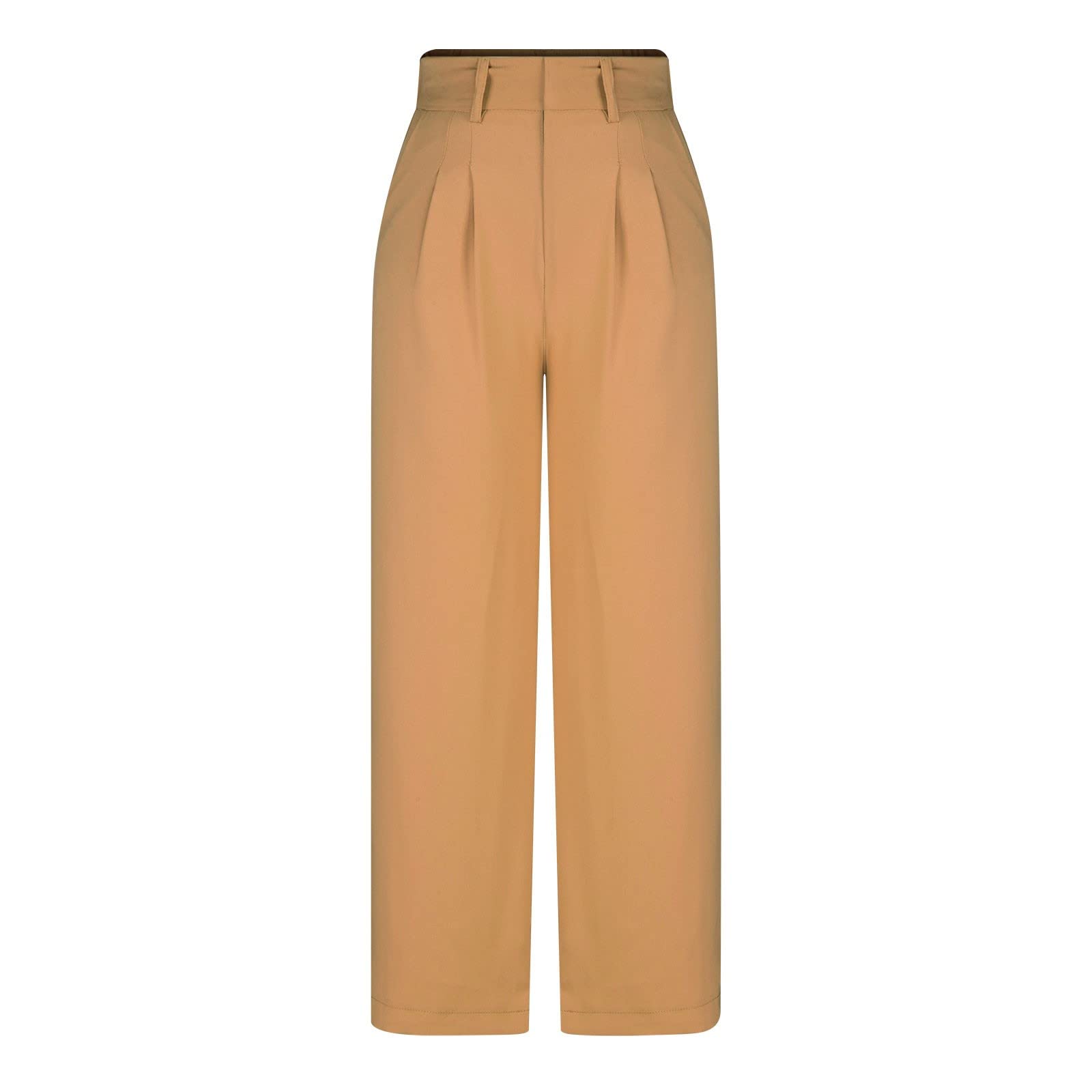 Women's Wide Leg Dress Pants - Business Casual Stretchy High Waist Office Trousers with Pockets | Comfortable Work Pants for Professional & Smart Casual Outfits