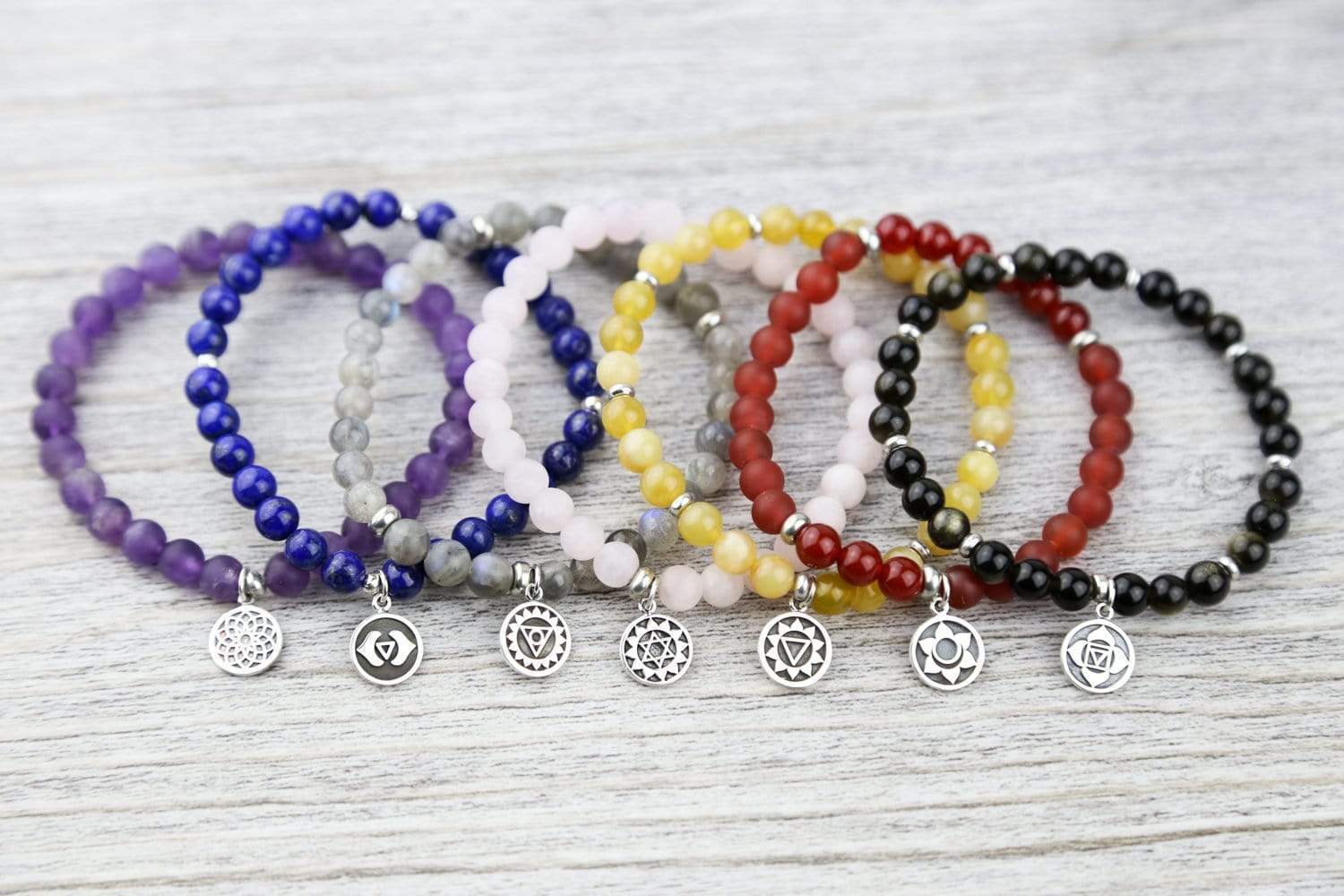 Healing Rose Quartz Bracelet for Heart Chakra - Natural Crystal Energy Jewelry for Love, Emotional Balance & Spiritual Growth - Perfect for Meditation, Yoga & Daily Wear