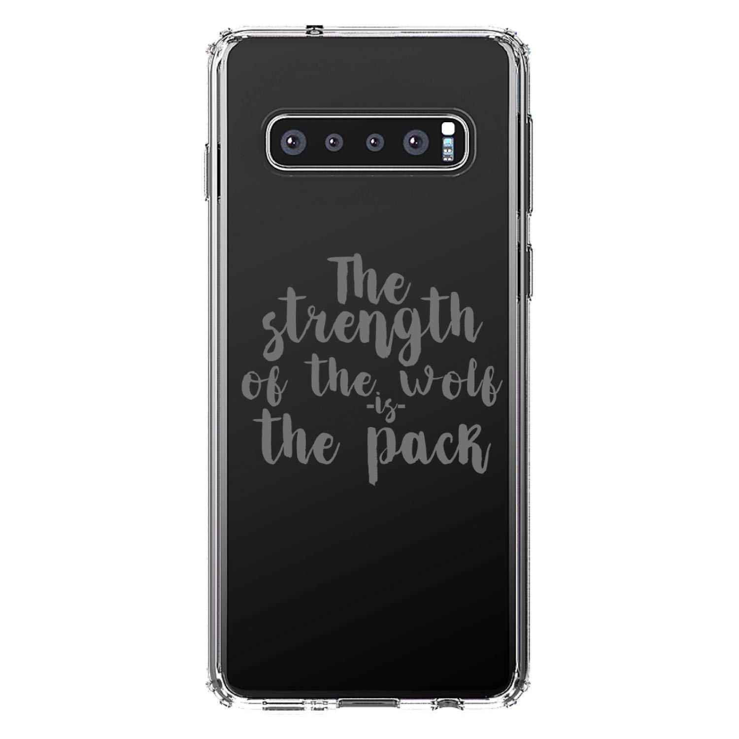 Premium Clear Shockproof Hybrid Case for Samsung Galaxy S10 (6.1 Inch) - TPU Bumper with Acrylic Back & Tempered Glass Screen Protector - Durable Protection for Everyday Use - Perfect for Work, Travel and Outdoor Activities