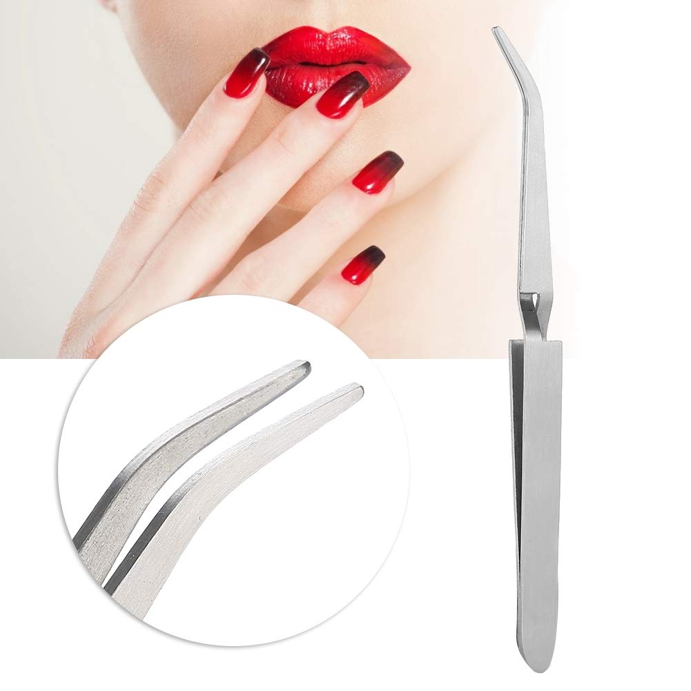 Professional Nail Shaping Tweezers - Stainless Steel Nail Art Tool for Precise Manicure & Pedicure | Perfect for Home Salon, DIY Nail Designs & Professional Use