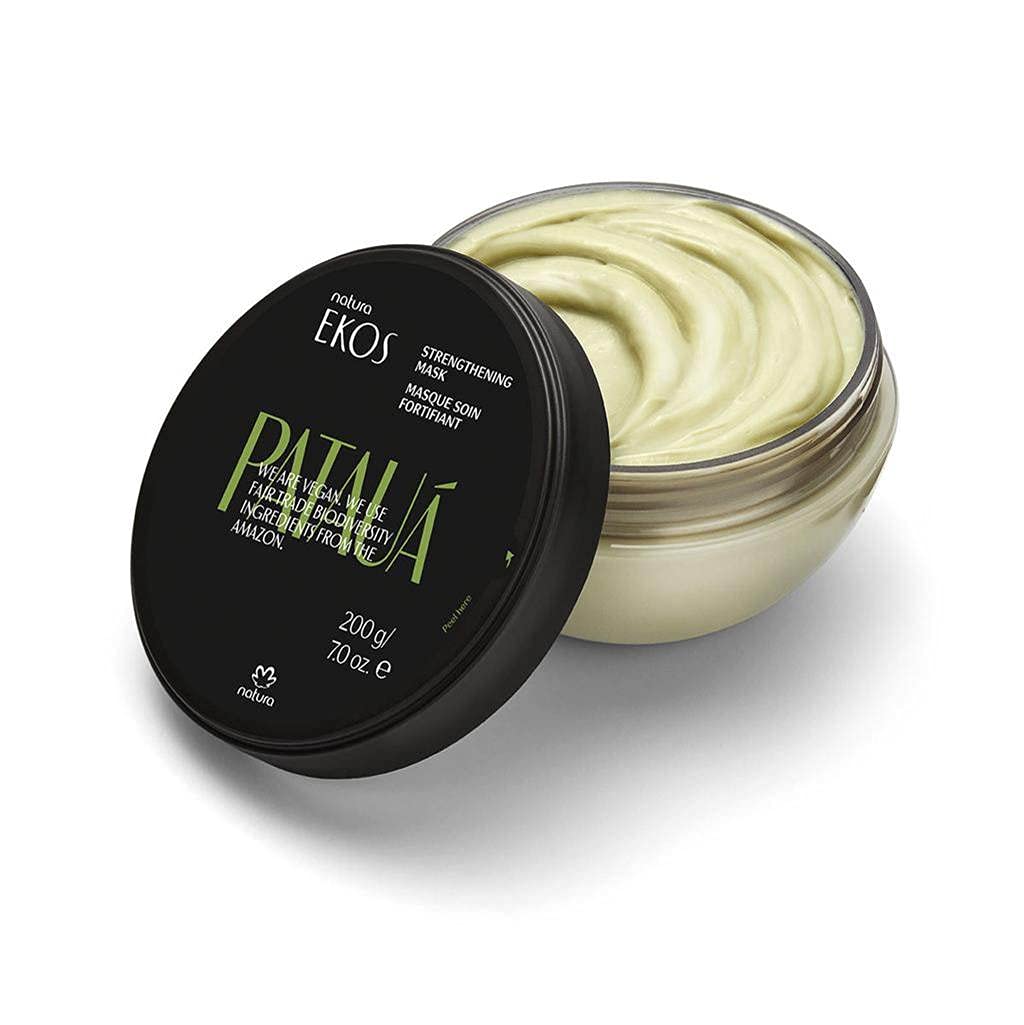 **Ekos Pataua Strengthening Hair Mask - 7 fl oz (200g) - 93% Natural Origin - Promotes Hair Growth & Reduces Breakage - Paraben-Free, No Mineral Oil or Animal Testing - Perfect for Damaged & Weak Hair at Home or Salon**