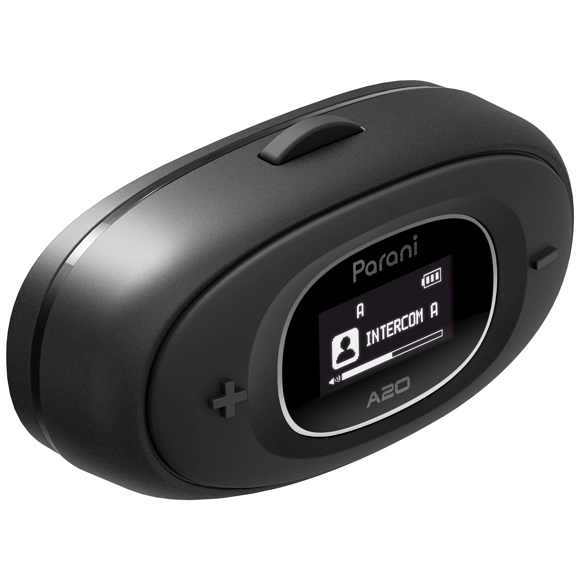 Sena Parani A20 Bluetooth Motorcycle Intercom Headset - Wireless Communication for Riders, Hands-Free Calling & Music Streaming