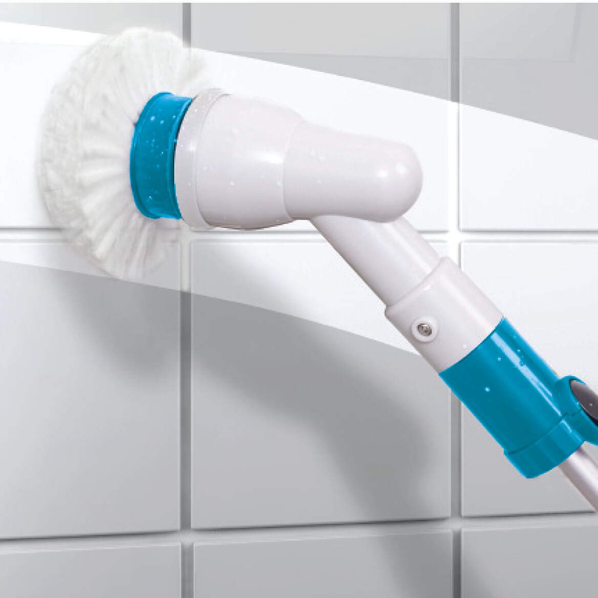 Extendable Cordless Spin Cleaner - Powerful Rechargeable Floor Scrubber for Hardwood, Tile & Carpet - Perfect for Home, Office & Pet Hair Removal