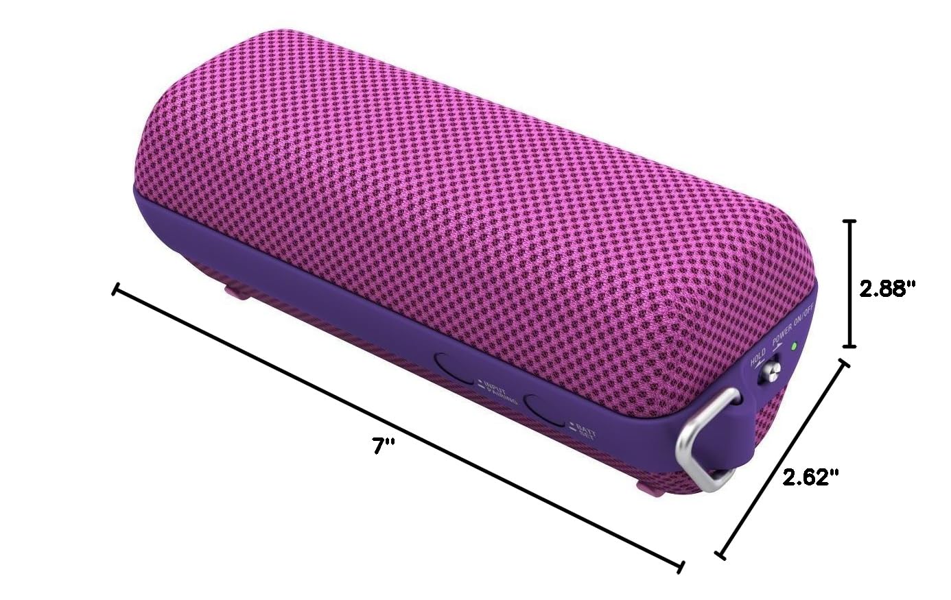 Sony SRSBTS50 Waterproof Bluetooth Speaker with NFC - Portable Wireless Speaker for Outdoor, Pool, Beach & Travel (Pink)