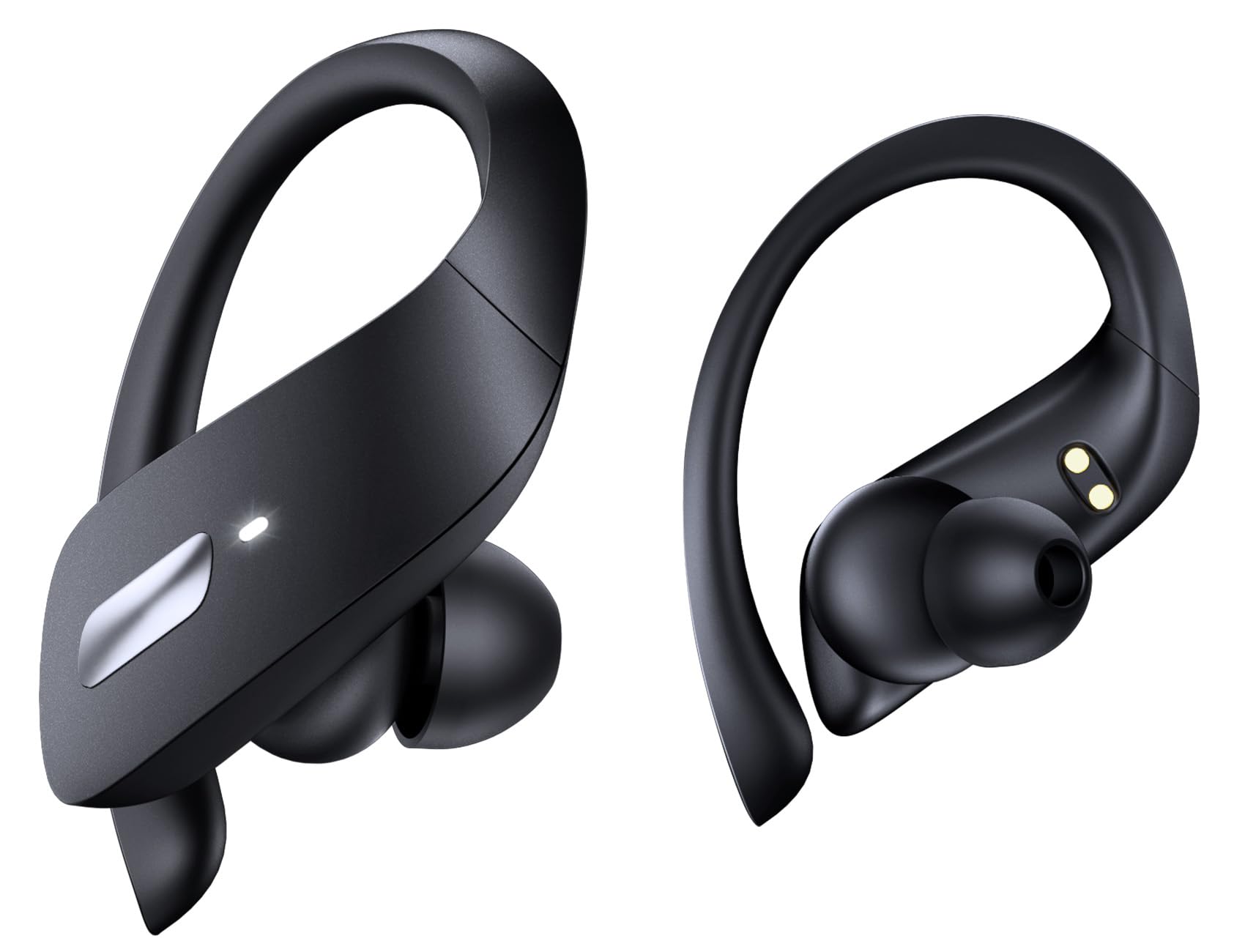 TAGRY Wireless Earbuds 80H Bluetooth 5.3, IPX7 Waterproof for Running & Workout