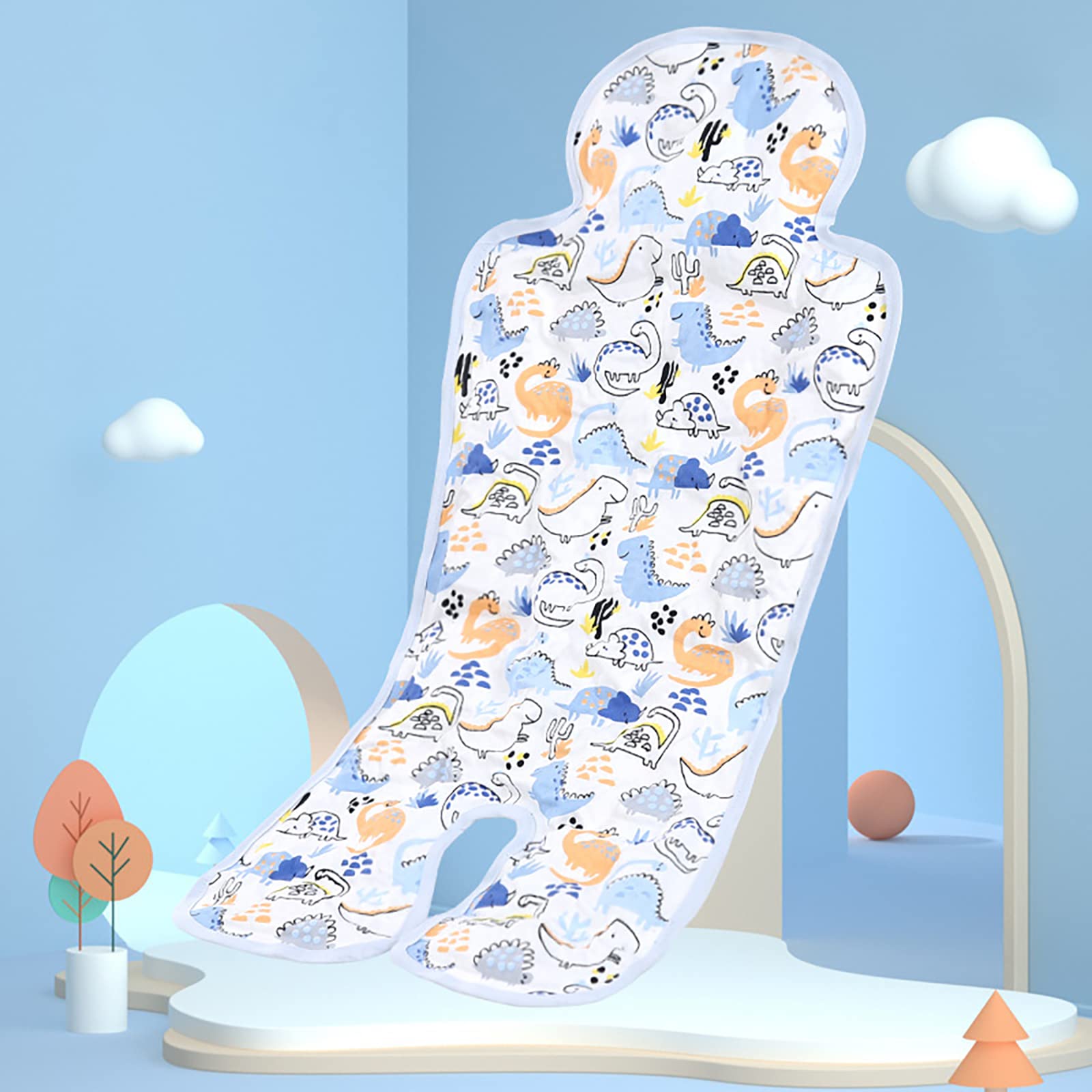 Baby Car Seat Cooler Pad - Summer Cooling Cushion for Car Seats & Strollers (26.8