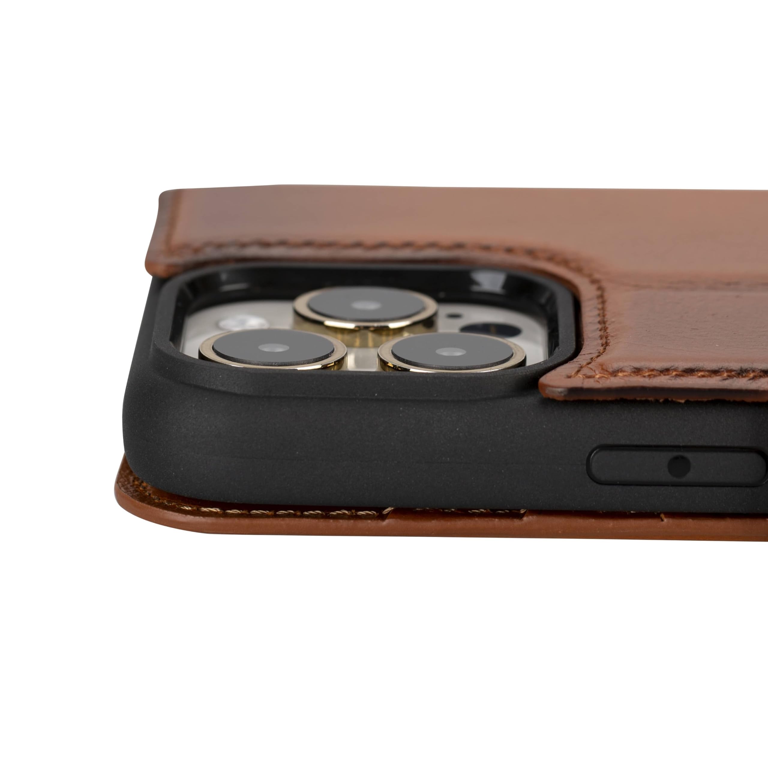 VENOULT Detachable Leather Case for iPhone 16 Pro MAX 6.9