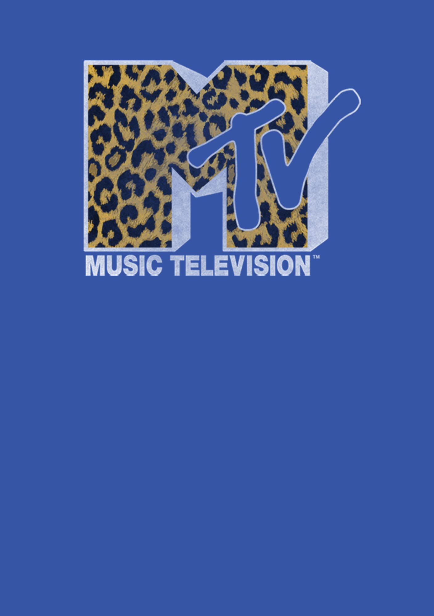MTV Cheetah Print Men's Sweatshirt - Casual Streetwear Style