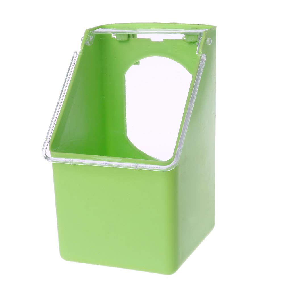 Youngy Pigeons Water Feeder - Hanging Drinking Pot for Parrots & Birds - Green Bird Cage Water Dispenser for Home & Outdoor Use