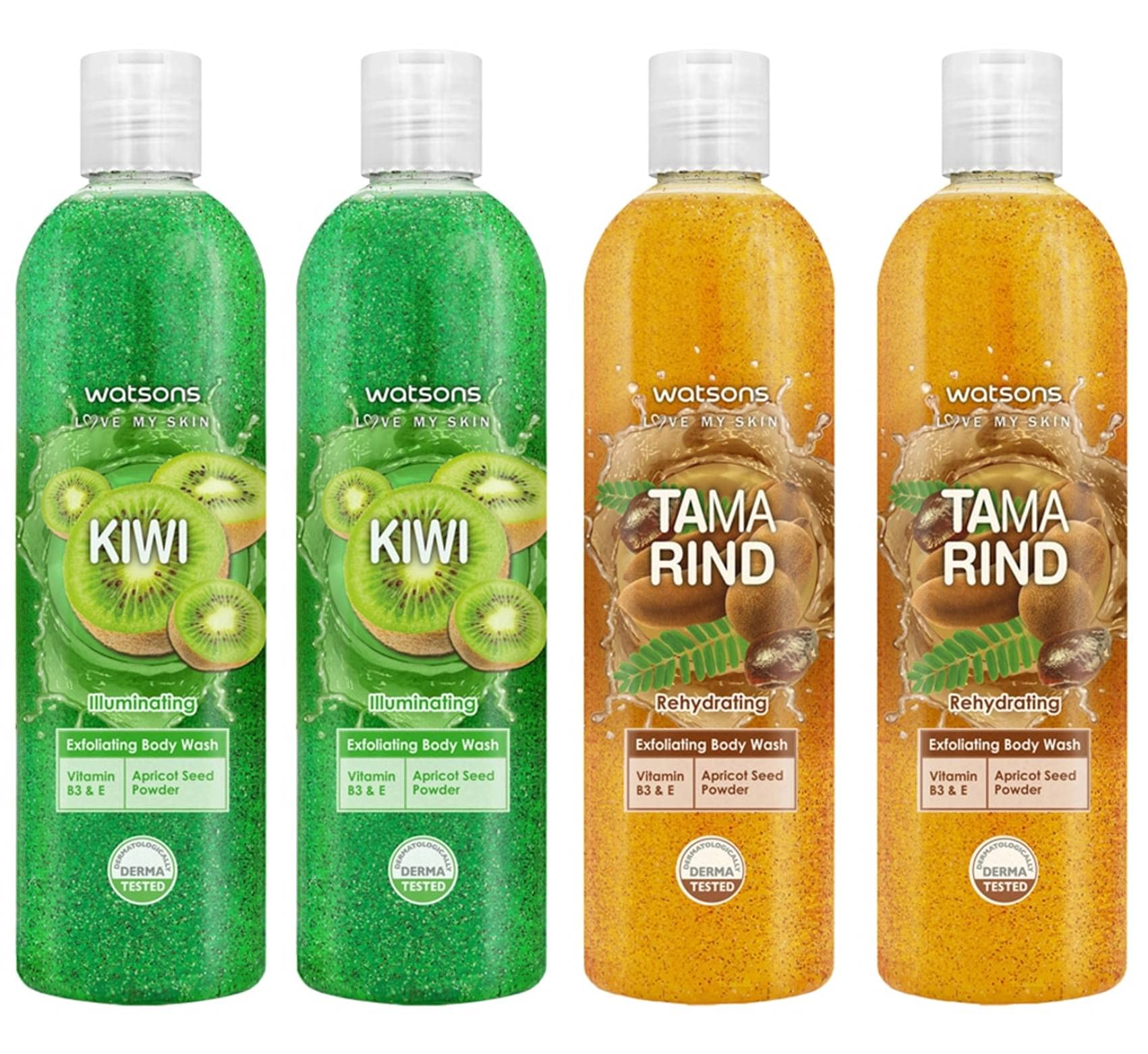 Watsons Exfoliating Shower Gel for Smooth Skin - Set A05 | Gentle Exfoliation & Hydration for Daily Shower & Spa Experience