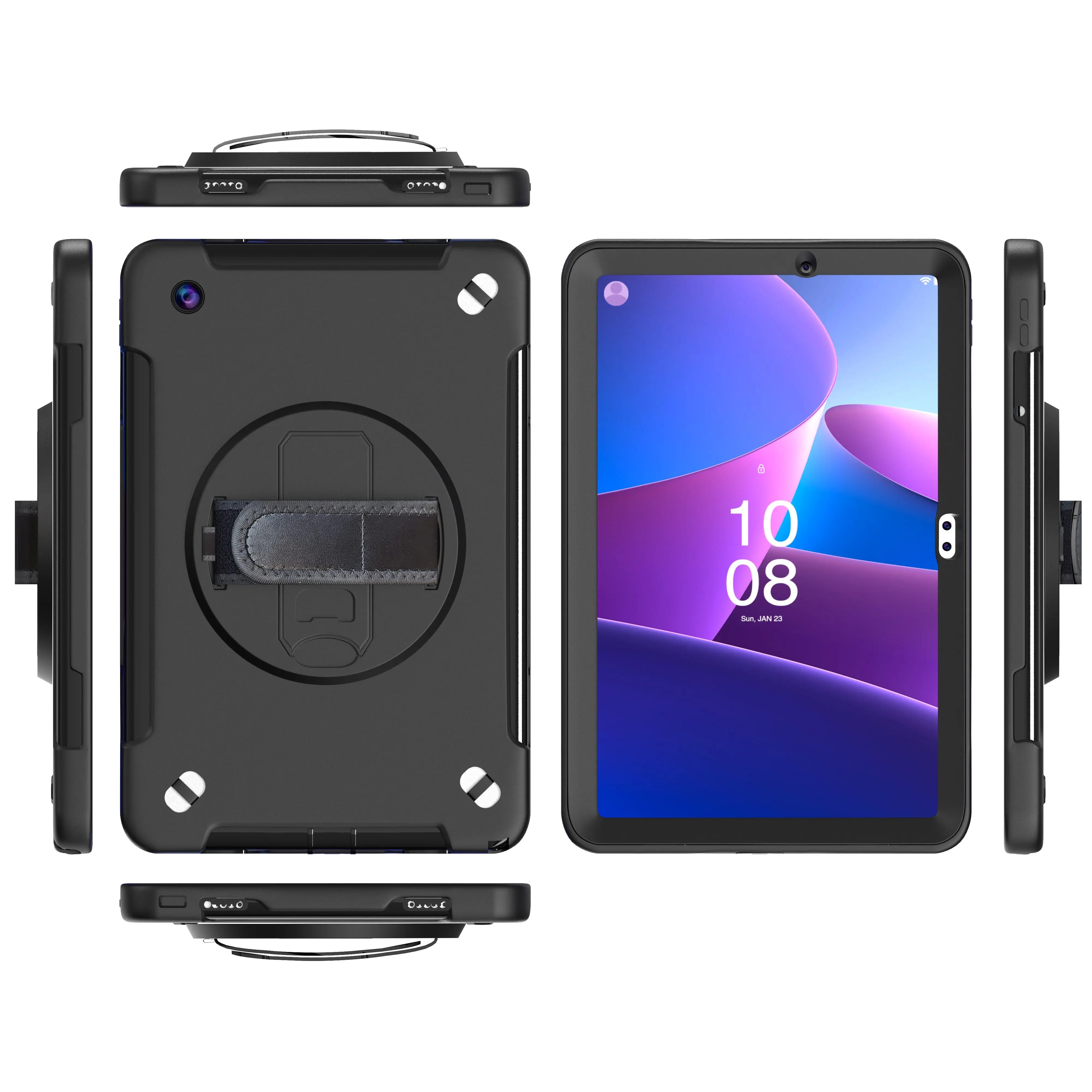 360° Rotatable Grip Kickstand Protective Case - Shockproof & Anti-Slip Phone Cover for iPhone 14/13/12 Pro Max - Perfect for Gaming, Watching Movies & Hands-Free Video Calls
