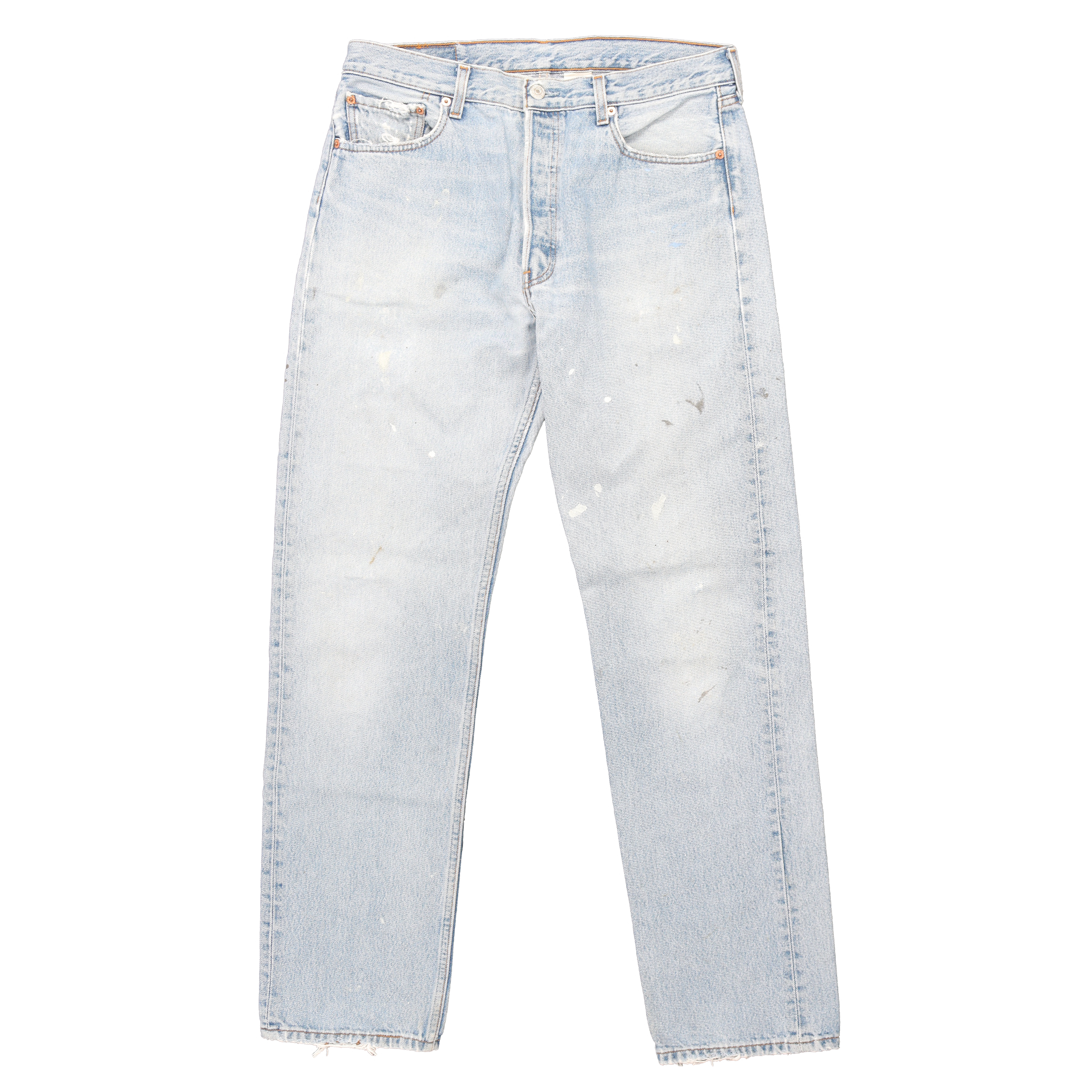 Vintage 1990's Levi's 501 Original Fit Painter Jeans - Classic Denim Pants for Men, Perfect for Casual Wear, Work & Retro Fashion