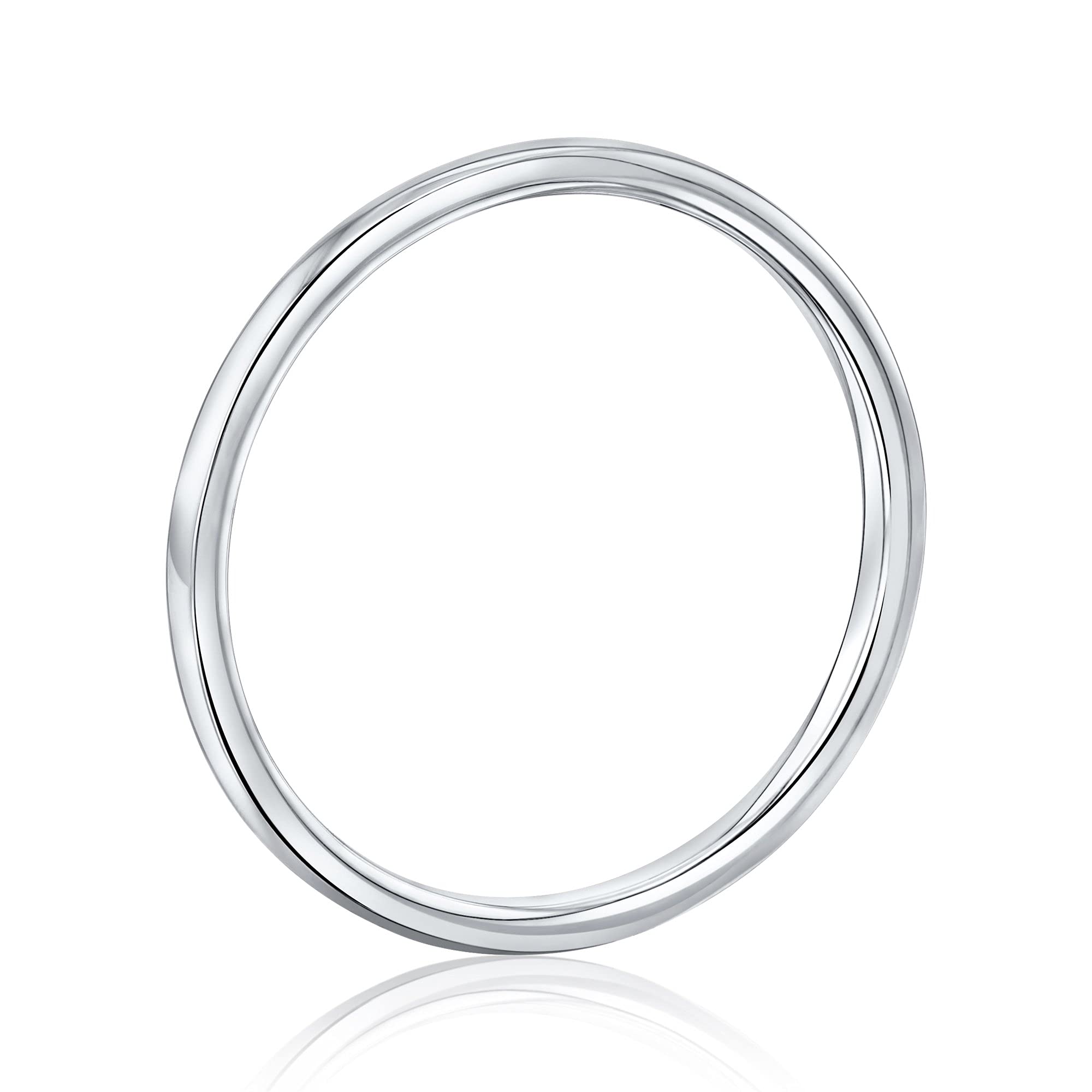 Kobelli 1.6mm Solid Gold Wedding Band Ring for Men & Women - Classic Thin Comfort Fit 14K/18K Yellow, White or Rose Gold - Perfect for Engagement, Anniversary & Everyday Wear