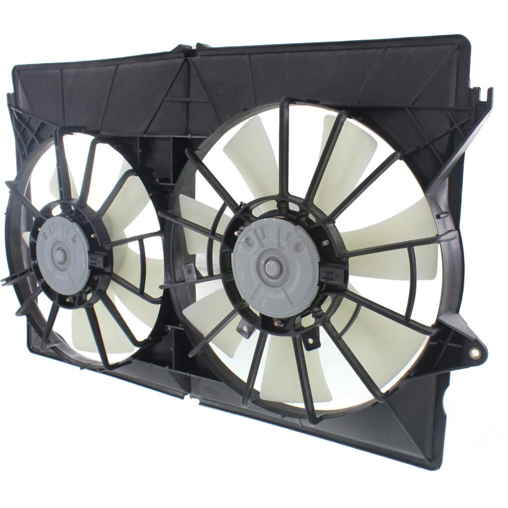 Chrysler Pacifica A/C Radiator Fan Assembly Replacement 2004-2006 3.5L - Compatible with CH3115134, 5102431AA, 5102432AA, 5102428AA, 5102429AA - Perfect for Cooling System Repair & Summer Driving Comfort
