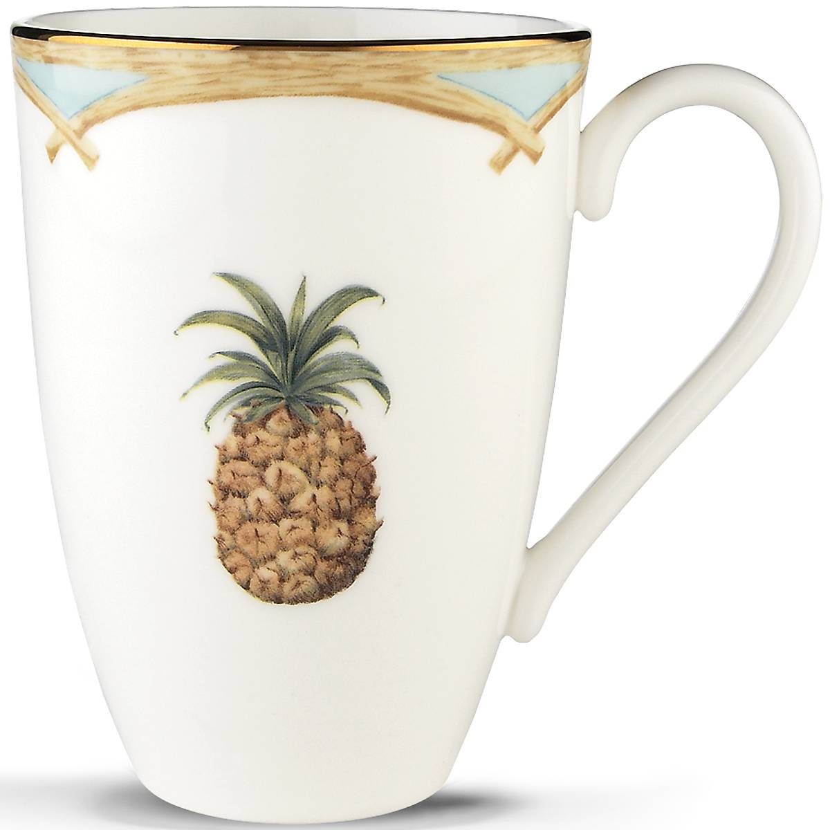 British Colonial Style Bamboo Coffee Mug - Vintage Inspired Tea & Espresso Cup - Perfect for Home, Office & Outdoor Picnics